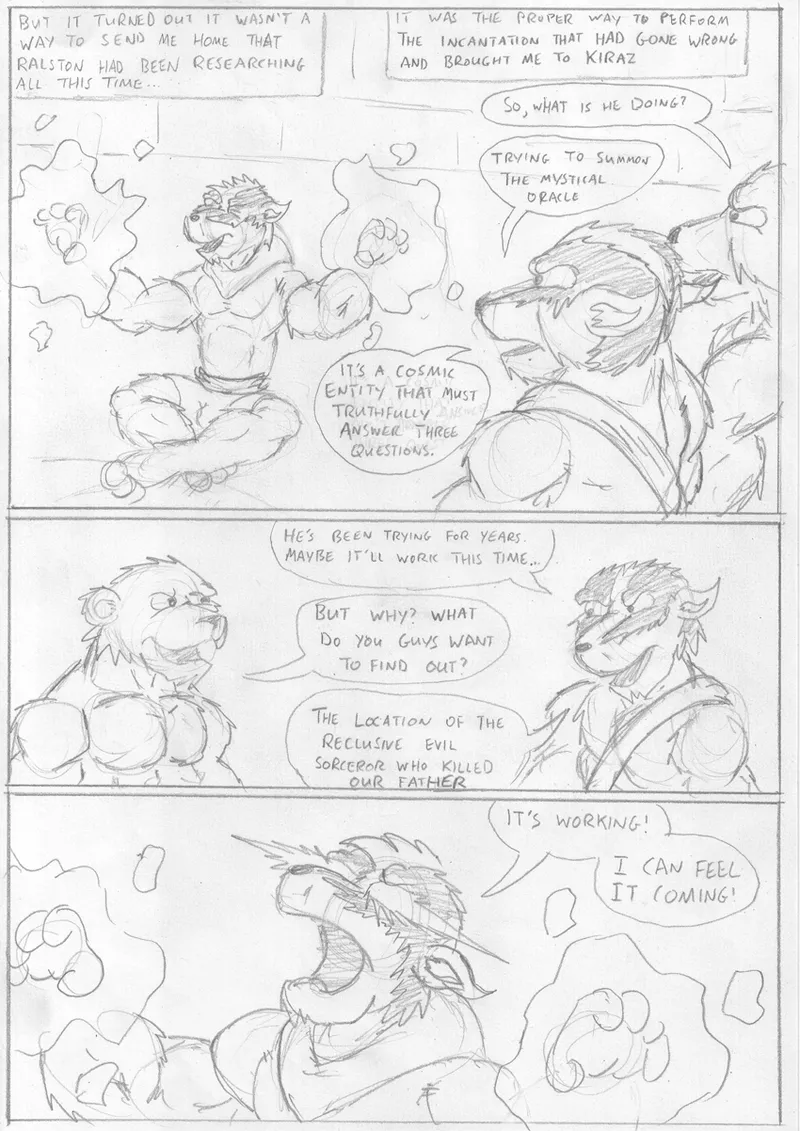 the 24 Hour comic challenge Julius scraps page 11 full