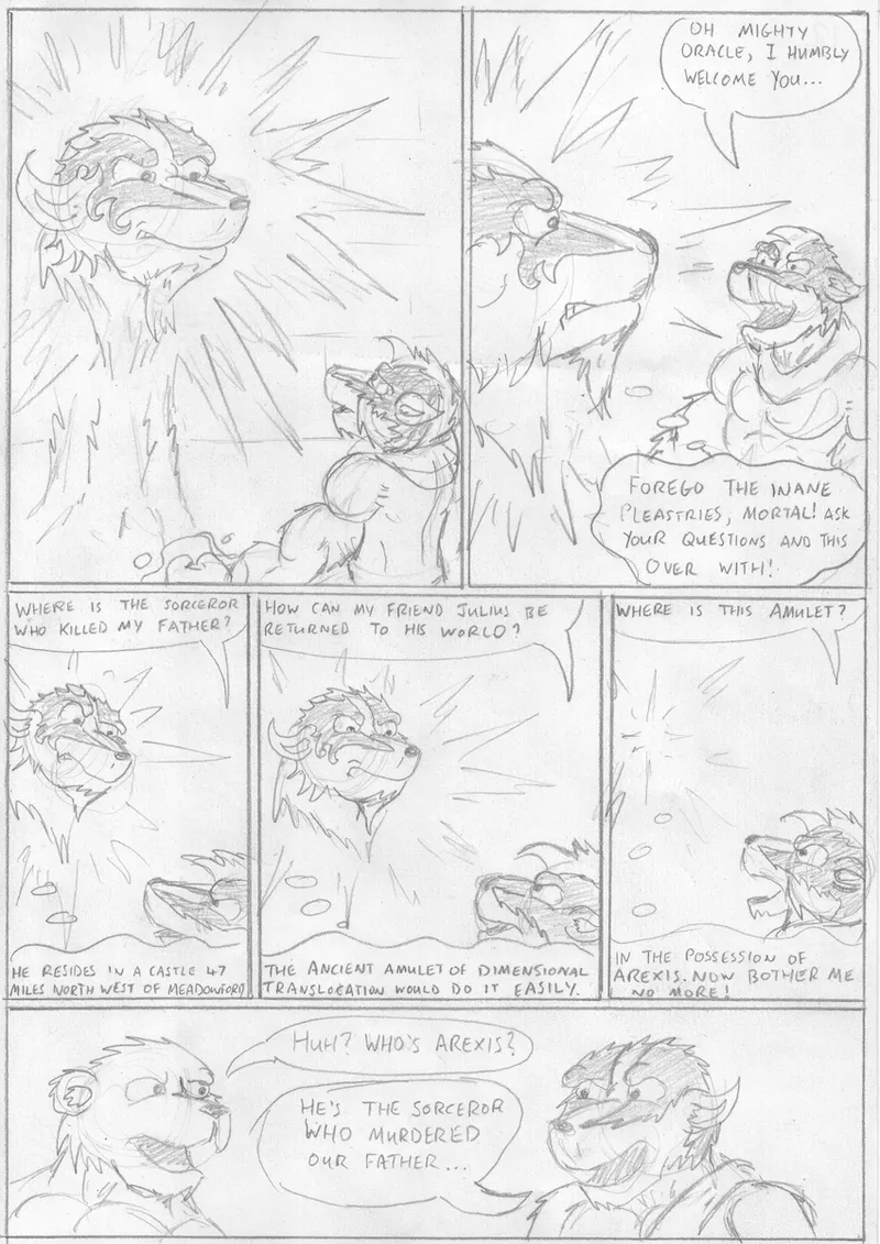 the 24 Hour comic challenge Julius scraps page 12 full