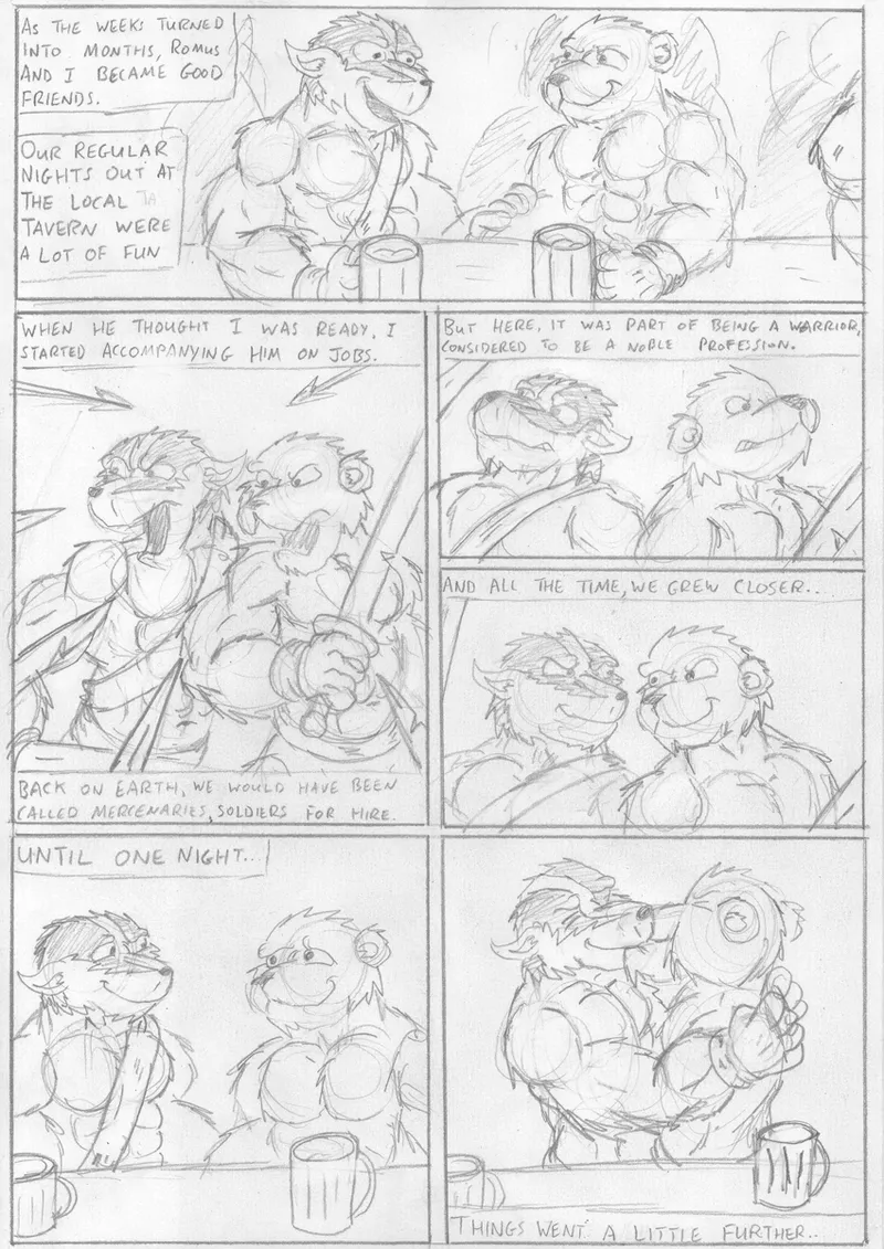 the 24 Hour comic challenge Julius scraps page 9 full
