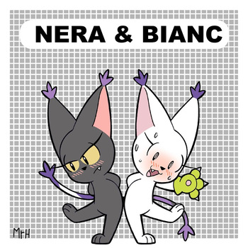 [MrHarinezumi] Nera & Bianc (Digimon) cover