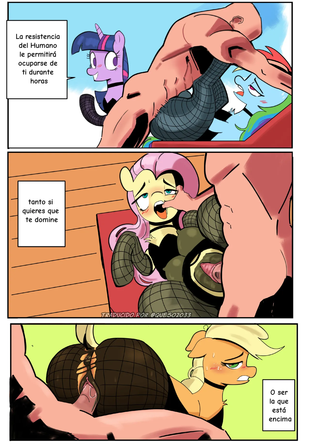A Brony In Equestria / Un Brony En Equestria page 4 full