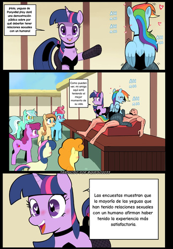 [Ton618] [Optimus] A Brony In Equestria / Un Brony En Equestria  [Queso2033] (Spanish) cover