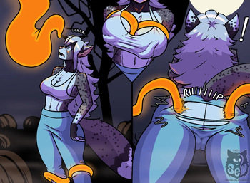 [Sev (SevsArtCave/BatArtCave)] Tentacles in the Pumpkin Patch cover