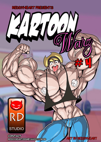 Kartoon Warz #4 [Reddyheart] cover