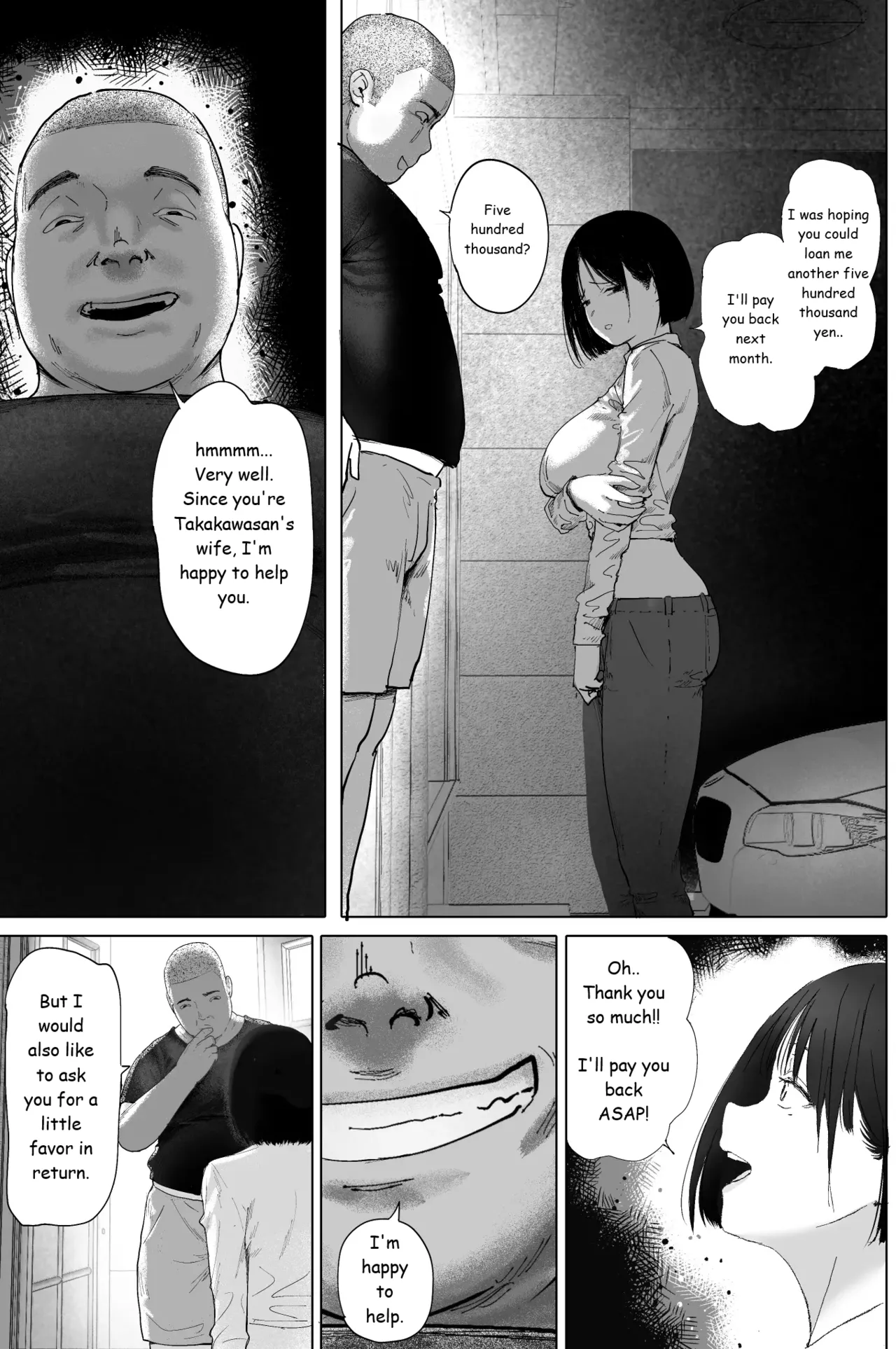 Sakkin Zuke no Hitozuma -Kimura Mina to Kimodebu Oyaji no Ooya- 1 & 2 page 11 full