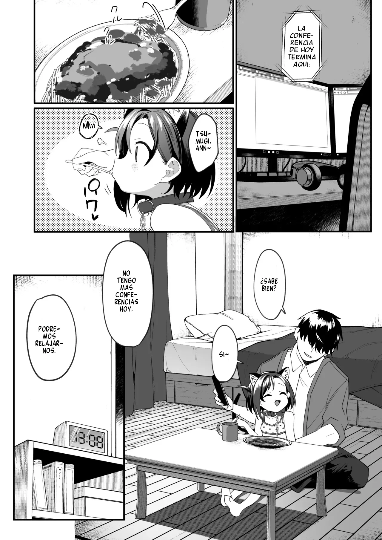 Otonari no Musume-san wa Ore ni Ki ga Aru you dakara Pet ni Shite Mita. 2｜La Hija de los Vecinos Está Enamirada de Mí, Así que la Convertí en mi Mascota. 2 page 7 full