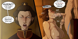 Aang  goes undercover as a fire nation student