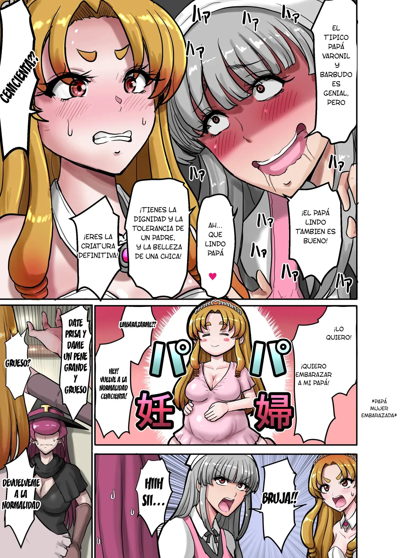 Nyotaika Douwa Papaderella ~ Papa Suki Musume wa Nyotaika Papa o Haramasetai page 7 full