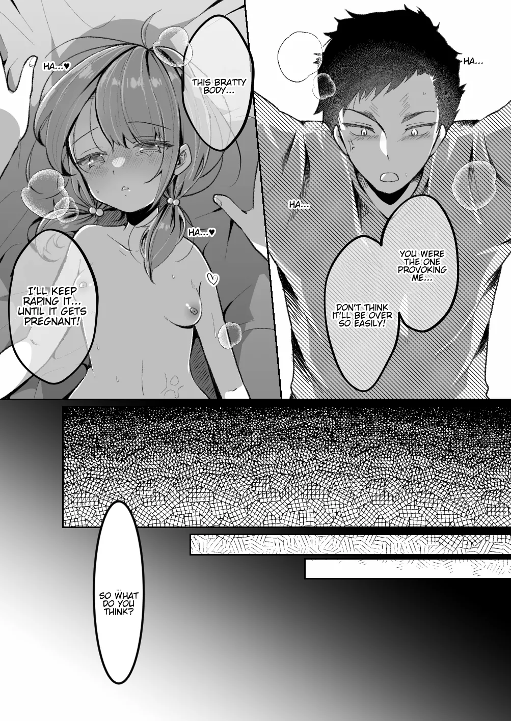 TS Mesugaki-chan wa Wakarase"rare"tai, TS brat wants to be taught a lesson page 5 full