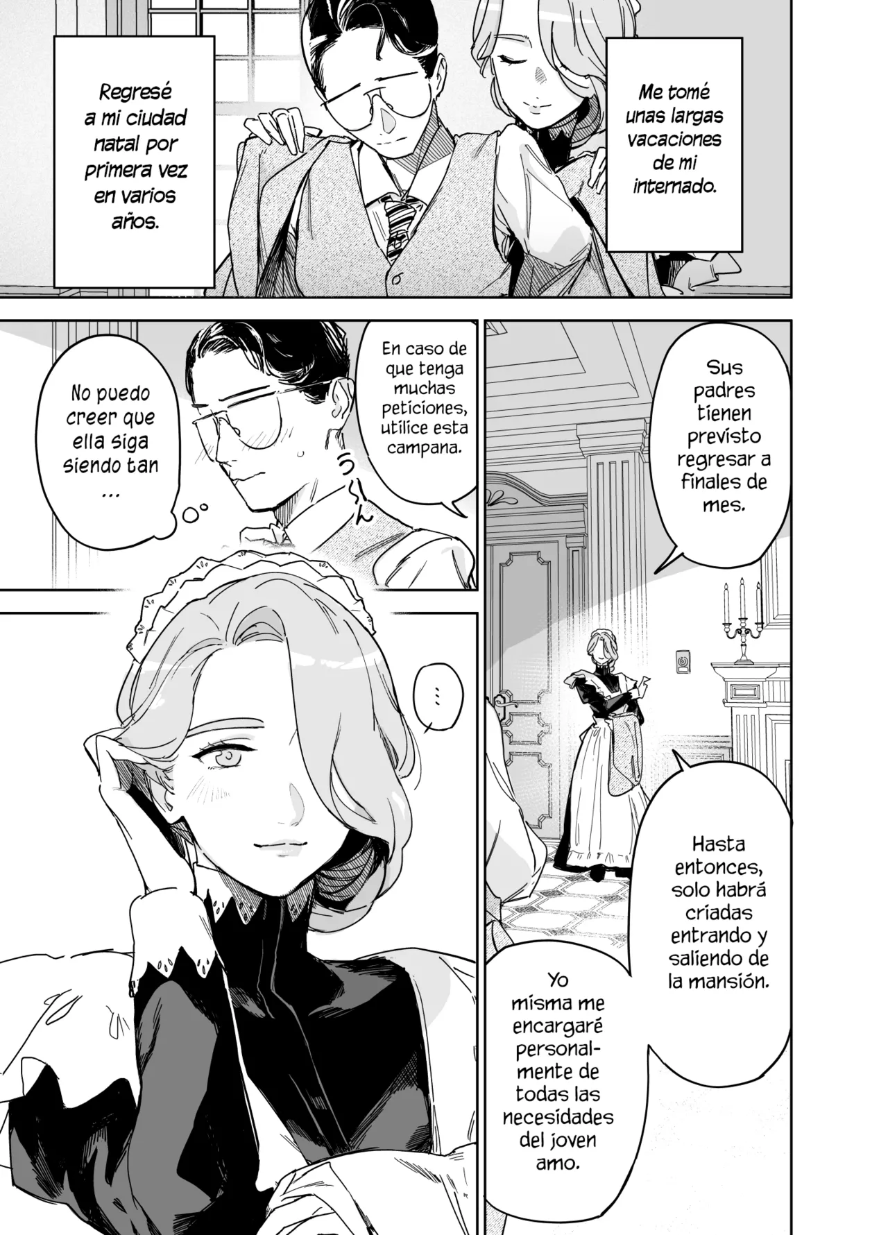 Mi nodriza Isabella es mi primera vez ~Si lo deseas, por favor, déjame embarazada~ page 5 full