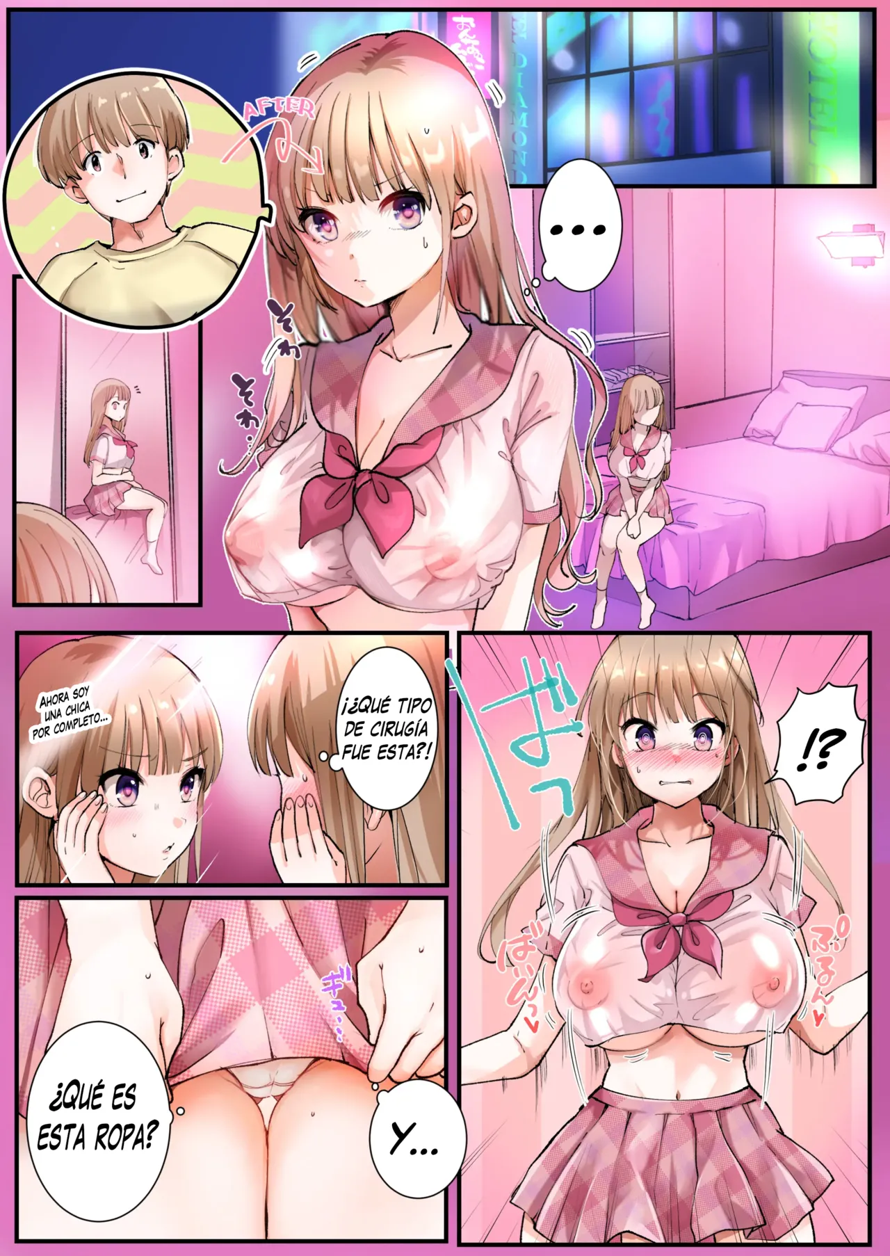 TS Shite Papa no Ecchi na Musume ni naru Beit Soshite Musume Ochi suru made ga Set | A Part-Time Job That Turned me into a Gender-Bent Daddy's Dirty Little Girl! page 3 full