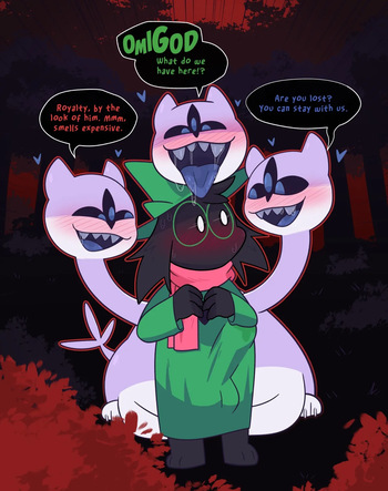 [Crushpepper] Ralsei x Clover cover