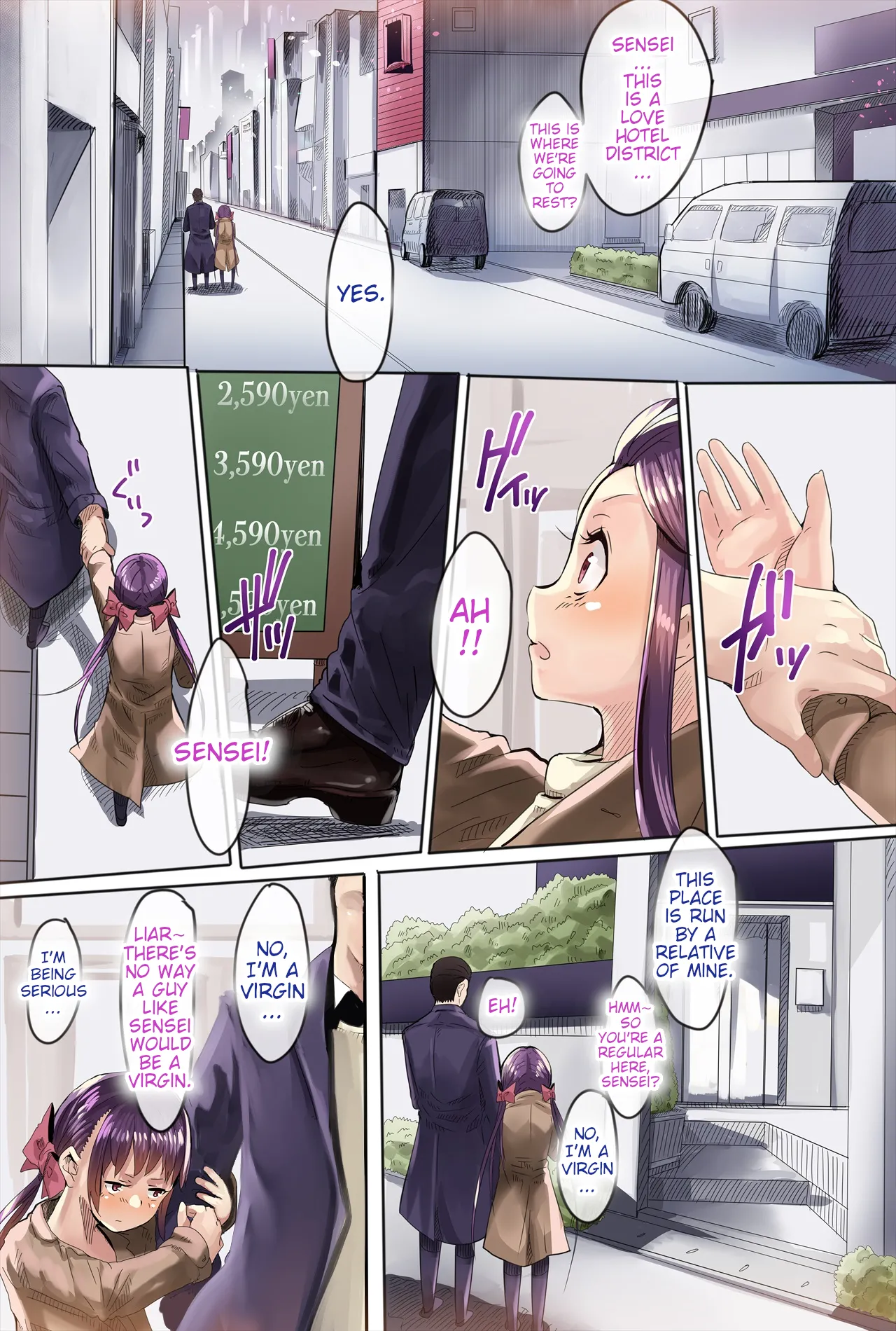 Nenrei no Meccha Hanareta Oshiego o Jusei Ninshin Saseta Ohanashi | A Story About Impregnating a Much Younger Student of Mine. page 8 full