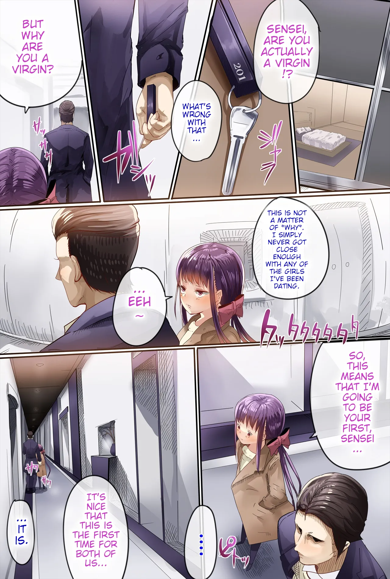 Nenrei no Meccha Hanareta Oshiego o Jusei Ninshin Saseta Ohanashi | A Story About Impregnating a Much Younger Student of Mine. page 9 full