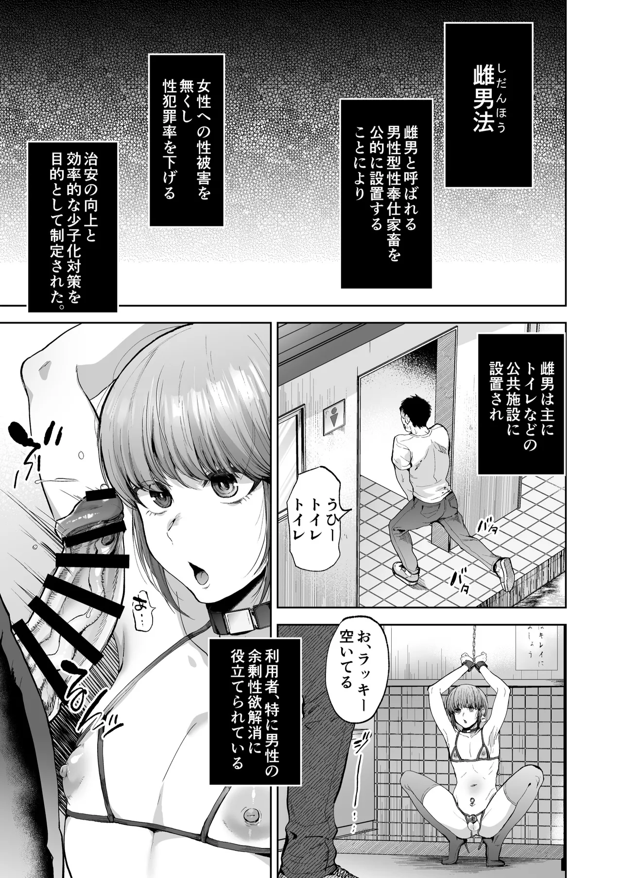 Si Dan Hou Syakai Ni Ikiru Dansei Gata Sei Housi Katiku page 7 full