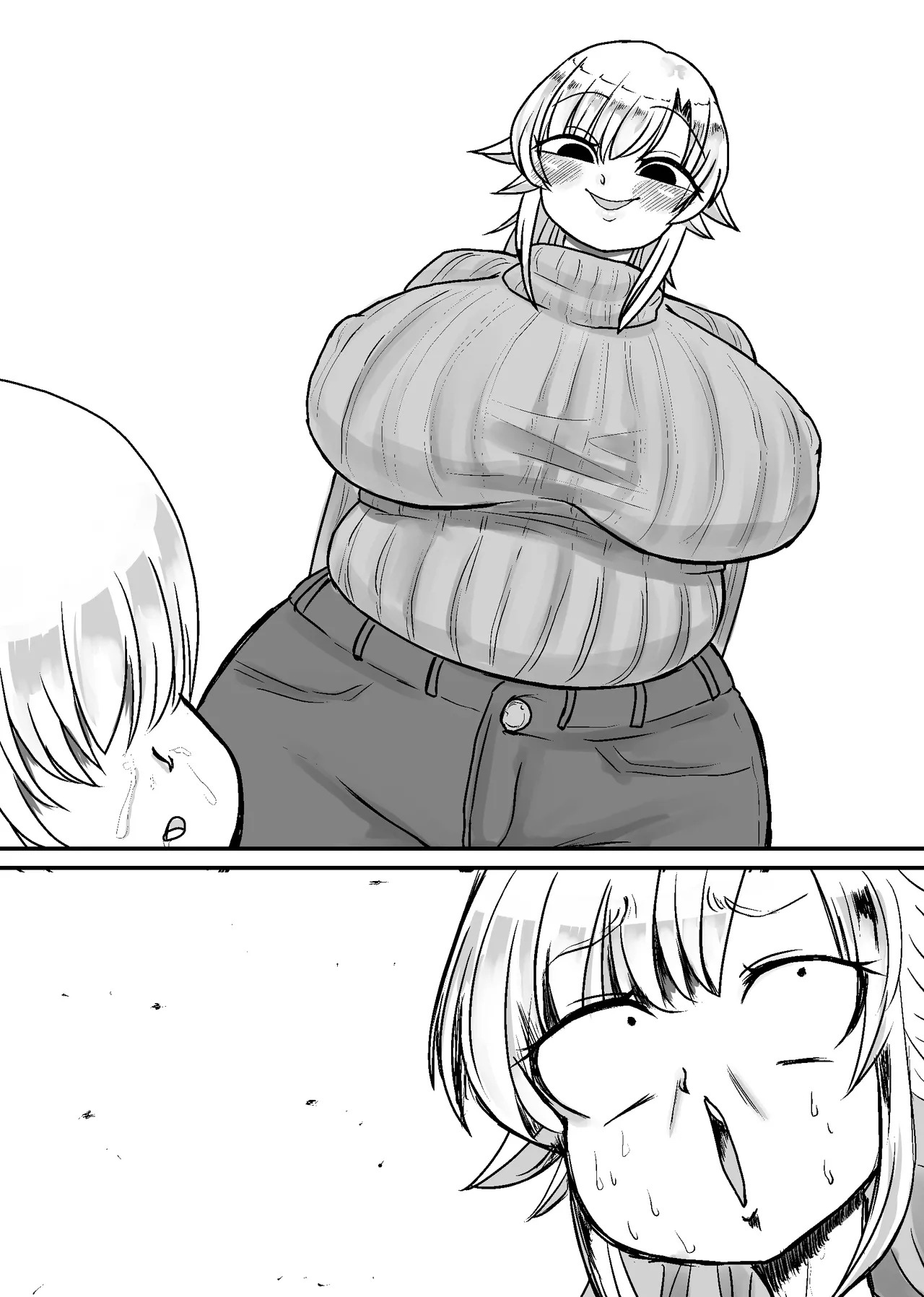 未洗剛毛ガチクサマン姉ちゃん page 12 full