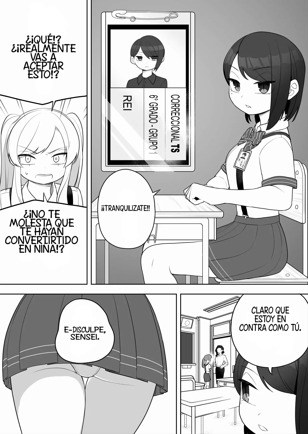 Kyousei Gimukyouiku! TS Ecchi na Onnanoko Kunrenkou! page 4 full