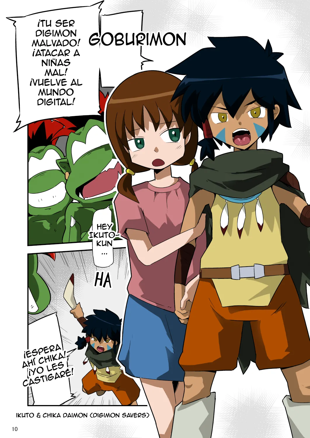 Gobli nanka ni Zettai Makenai mon -THE BEGINNING- Spanish Colored.rar page 11 full