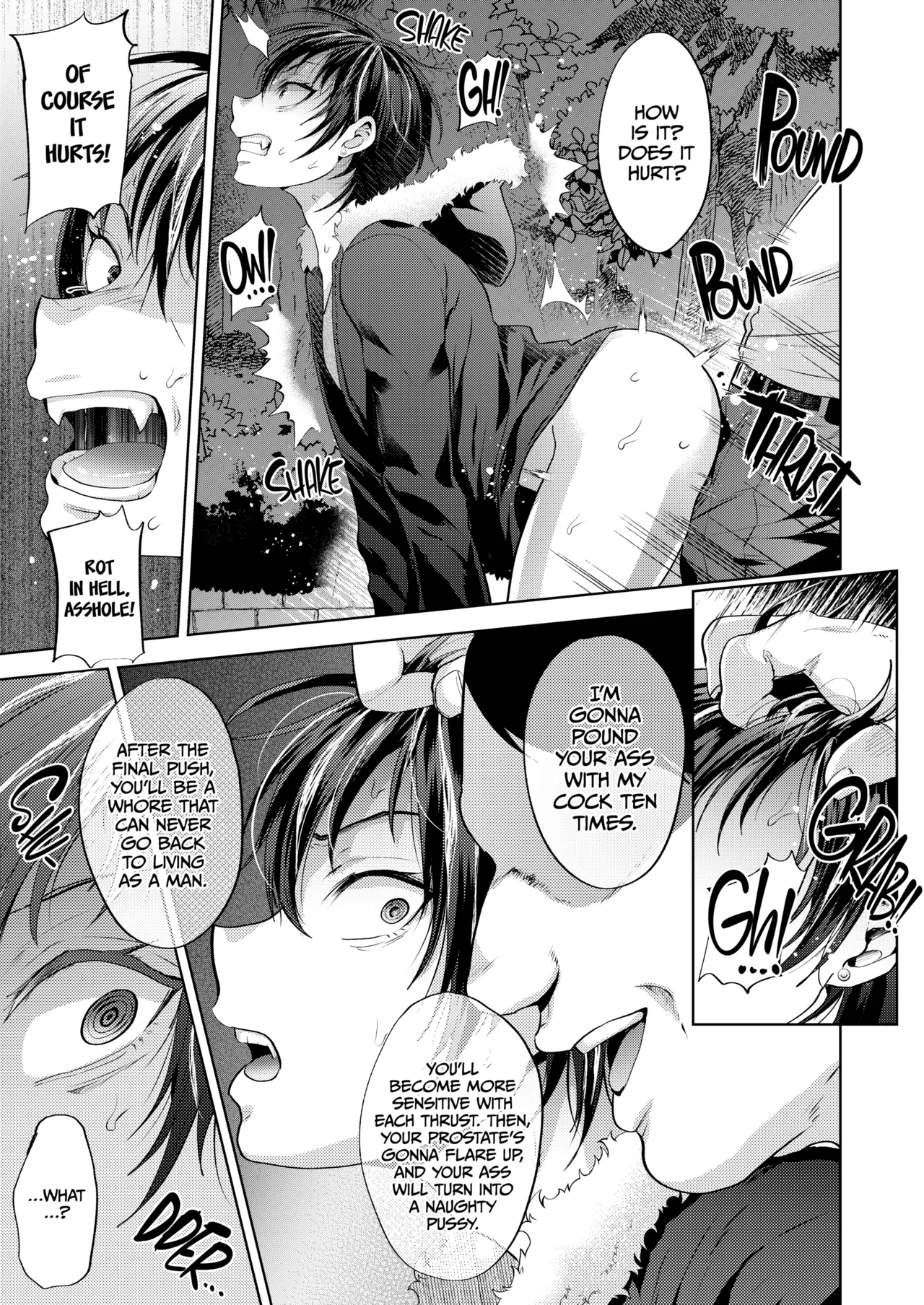 From Delinquent to Bitch WIth Hypnosis page 12 full