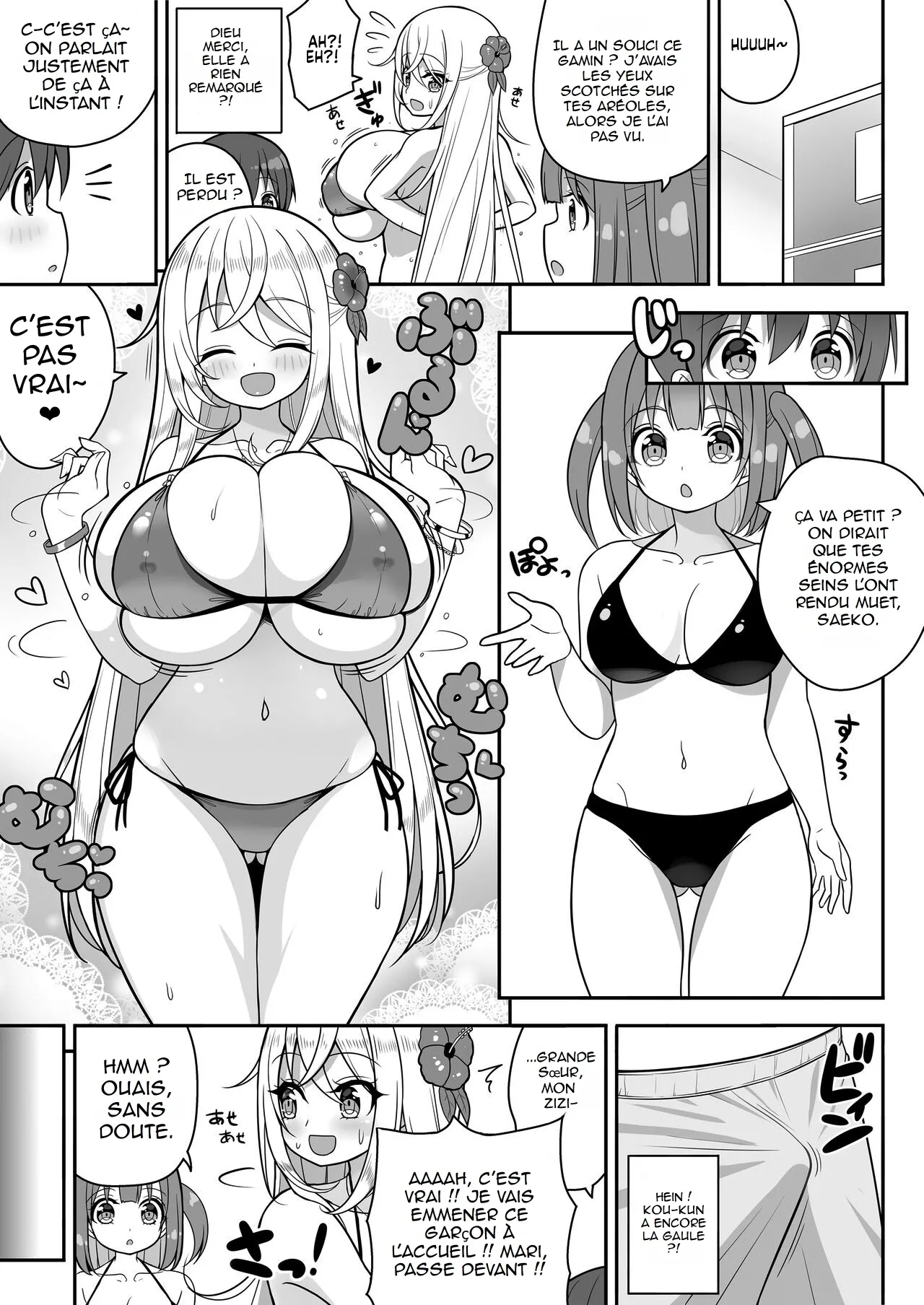 Ookii keredo Ii desu ka? Omake Extras | Elles sont grosses, mais ça ne te dérange pas? + Omake Extras page 5 full