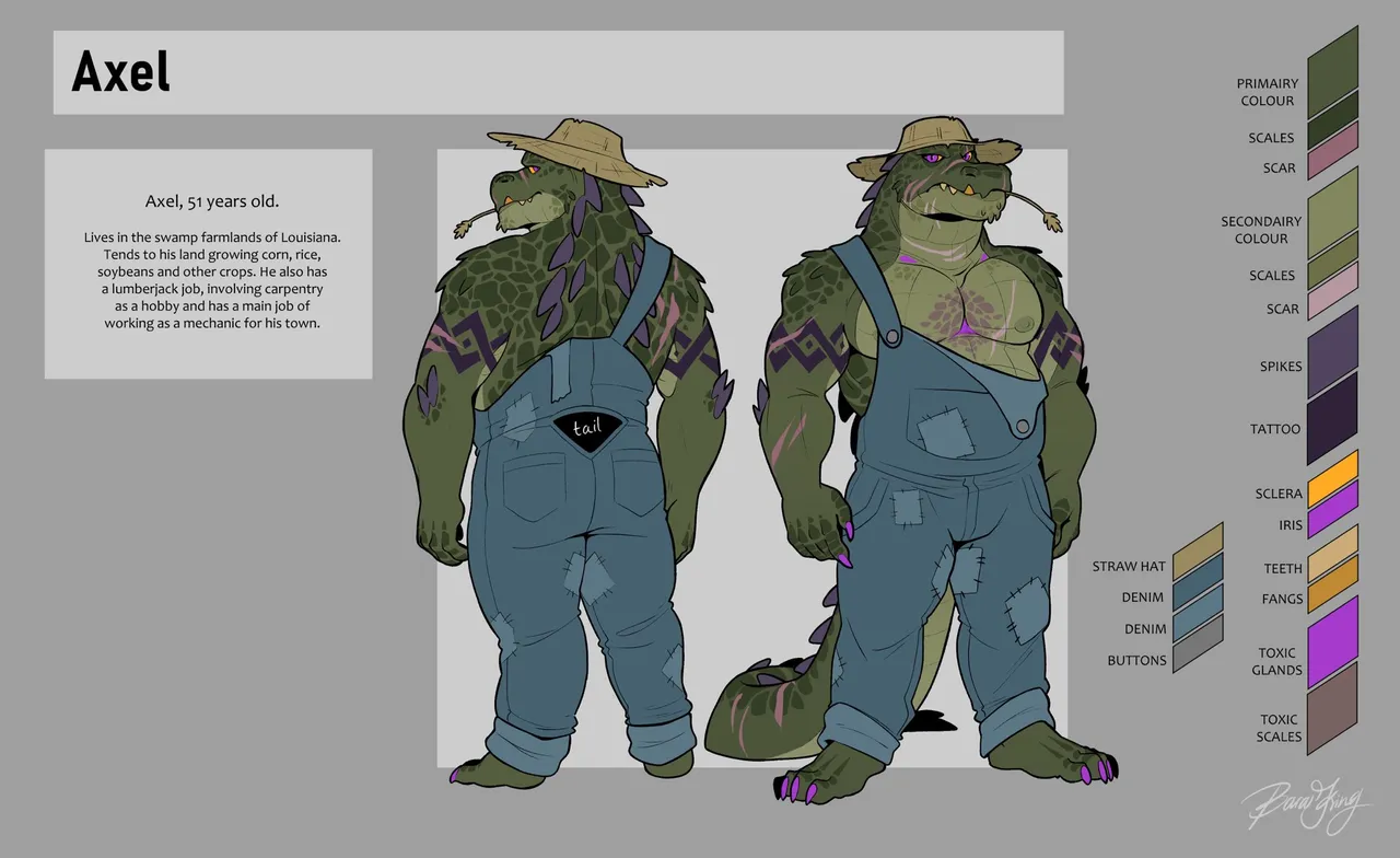 Axel had his Eyes on a Larger Catch page 12 full