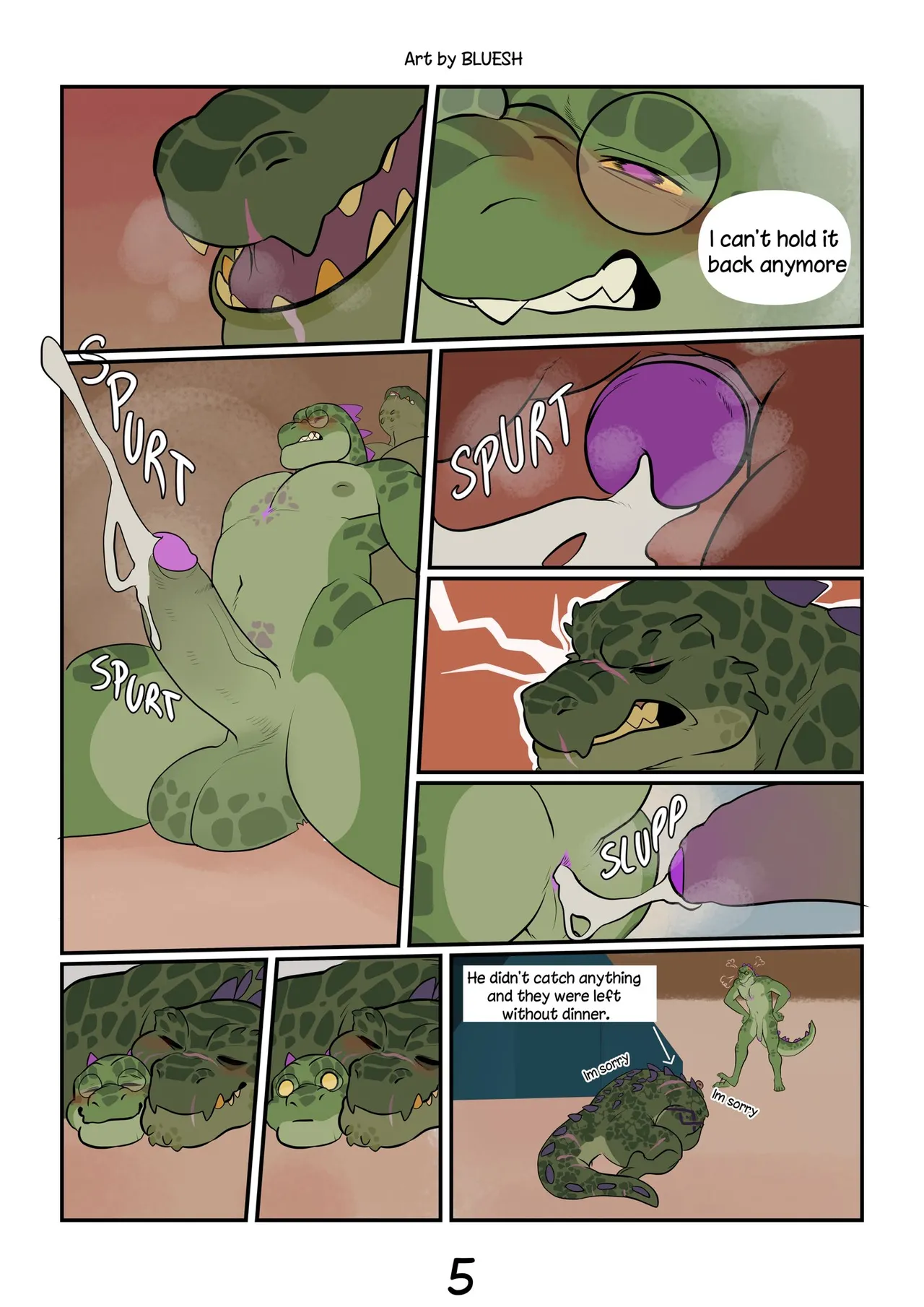 Axel had his Eyes on a Larger Catch page 5 full