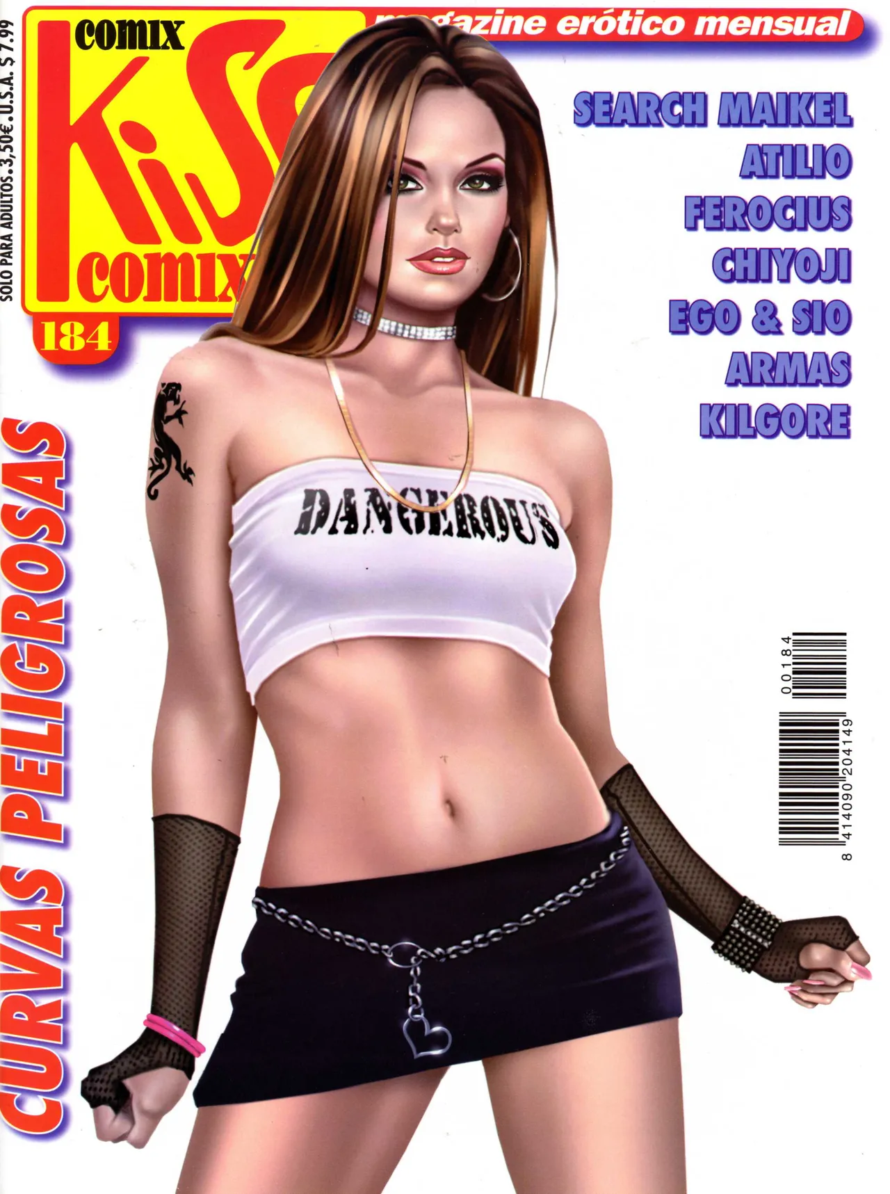 Kiss Comix #184 page 1 full