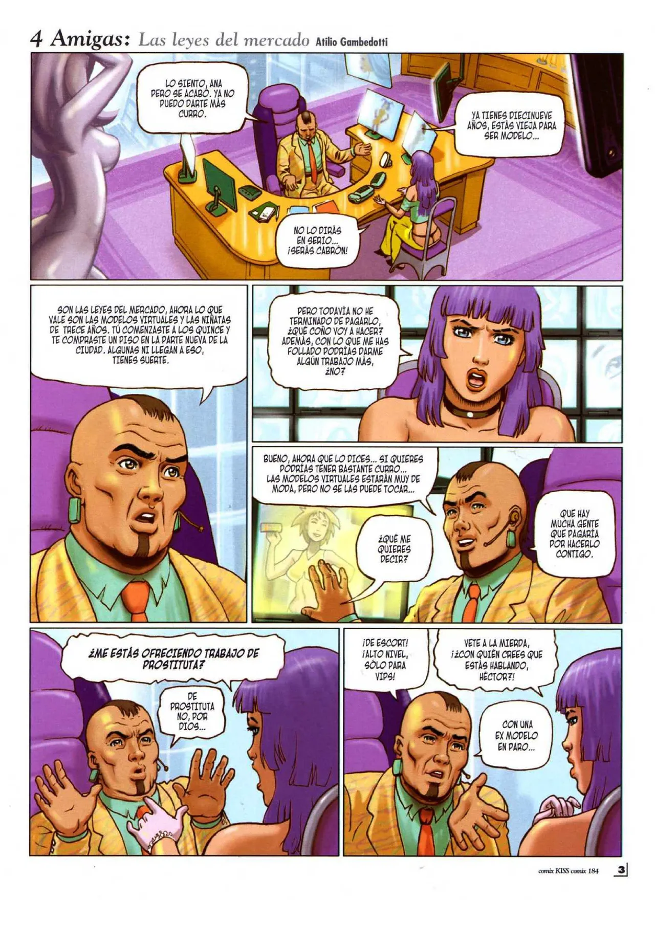 Kiss Comix #184 page 3 full