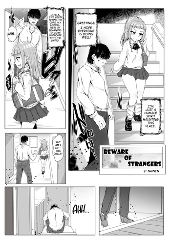 [Hyoui Lover (Nainen)] Beware of Strangers (Hyoui Catalog ~Onna no Karada ga Nottorare Makuru Godou Hon~) [English] [GTF] cover