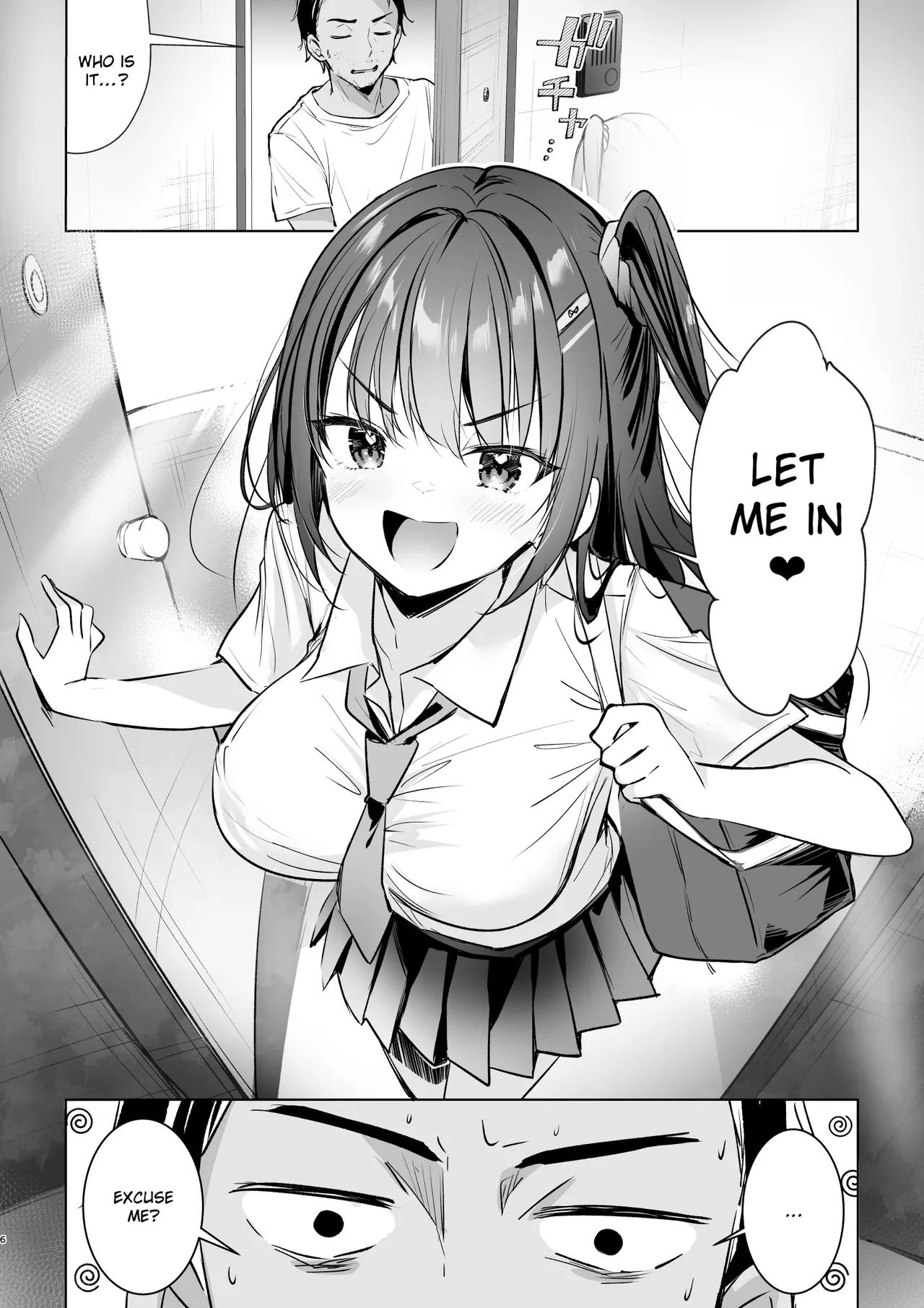 JK ga Oshikakete kita! Yaru shika nee!! ~Manatsu no Asedaku Sex ❤ Yuutousei Ayaka no Uraomote~ page 6 full