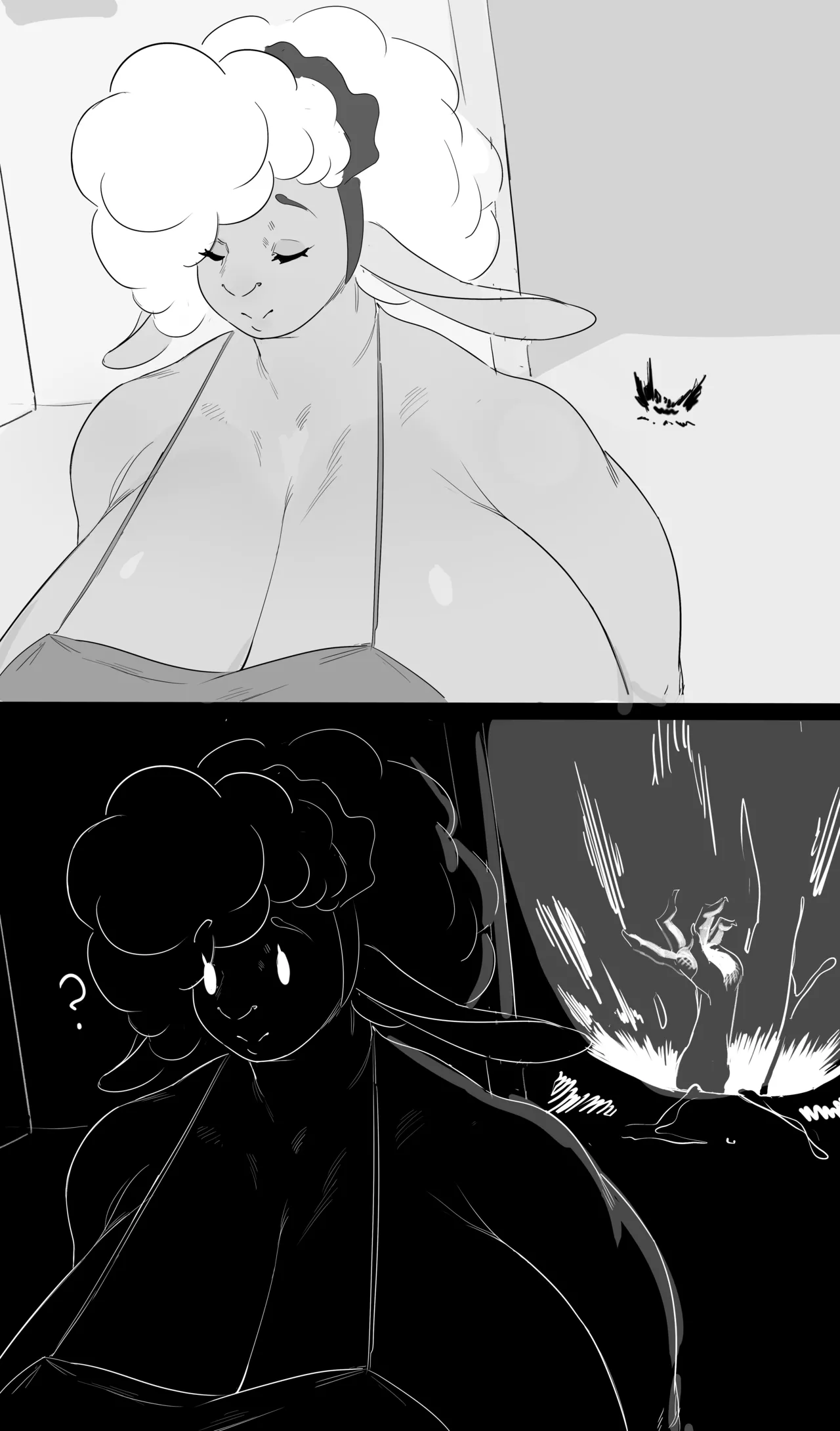 Livia Meets the Hellspawn Dog Again page 1 full