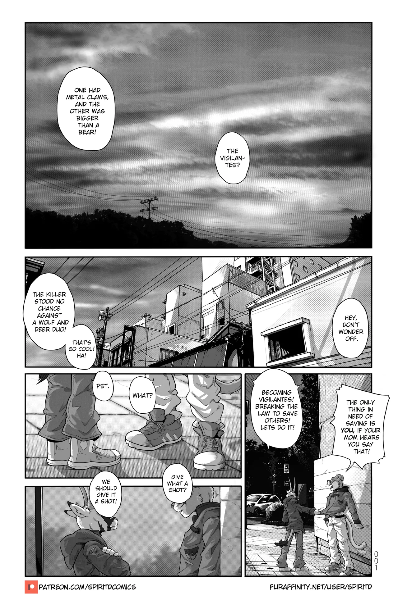 A Forest Where the Rain Goes Up page 1 full