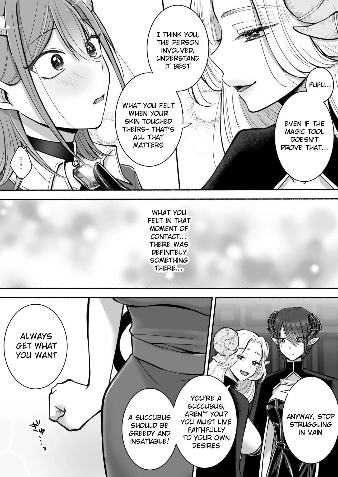 Yuri de Succubus! 2 ~Koi suru Inma, Ningen to no Koi o Jouju saseru!?~ | Yuri de Succubus! 2 - A  Lovestruck Succubus Makes Her Love with a Human Come True! page 12 full