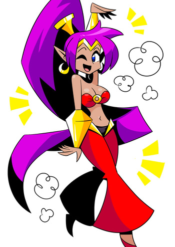[MojoMontebon] Shantae Collection cover