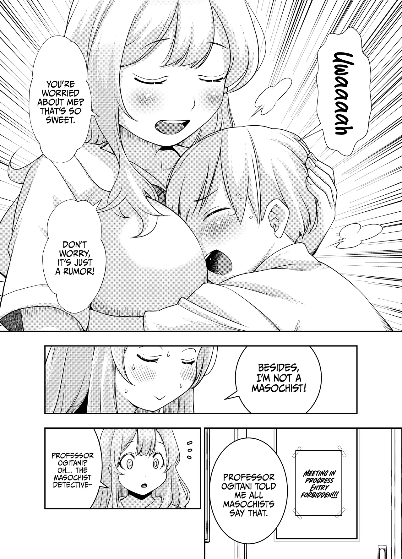 Do-M Senpai ga Seishori Iin ni Naru made  | Until My Masochist Senpai Becomes A Sexual Relief Committee Member page 4 full