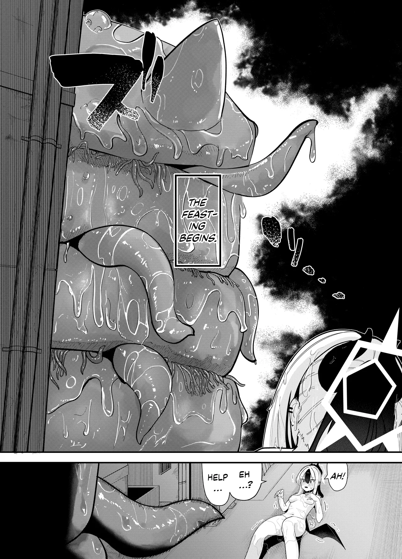 Pankeeki NI Maketa Onikata Kayoko GA Shokushuukan No Matsu Doro Doro Battaa NI Naru Hon | Sticky Kayoko, a Story Where Pan-Chan Rapes and Turns Her Into a Buttery Mess! page 12 full