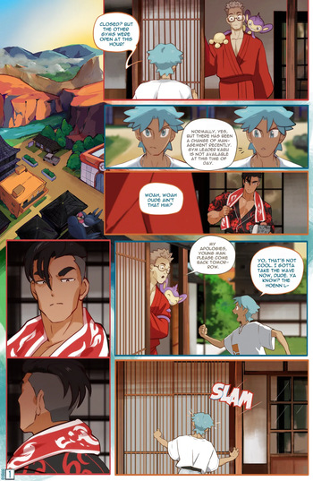 POKÉMON COMICS | KABUxBRAWLY/VICTOR+HOP/RAIHANxDRAYDEN cover
