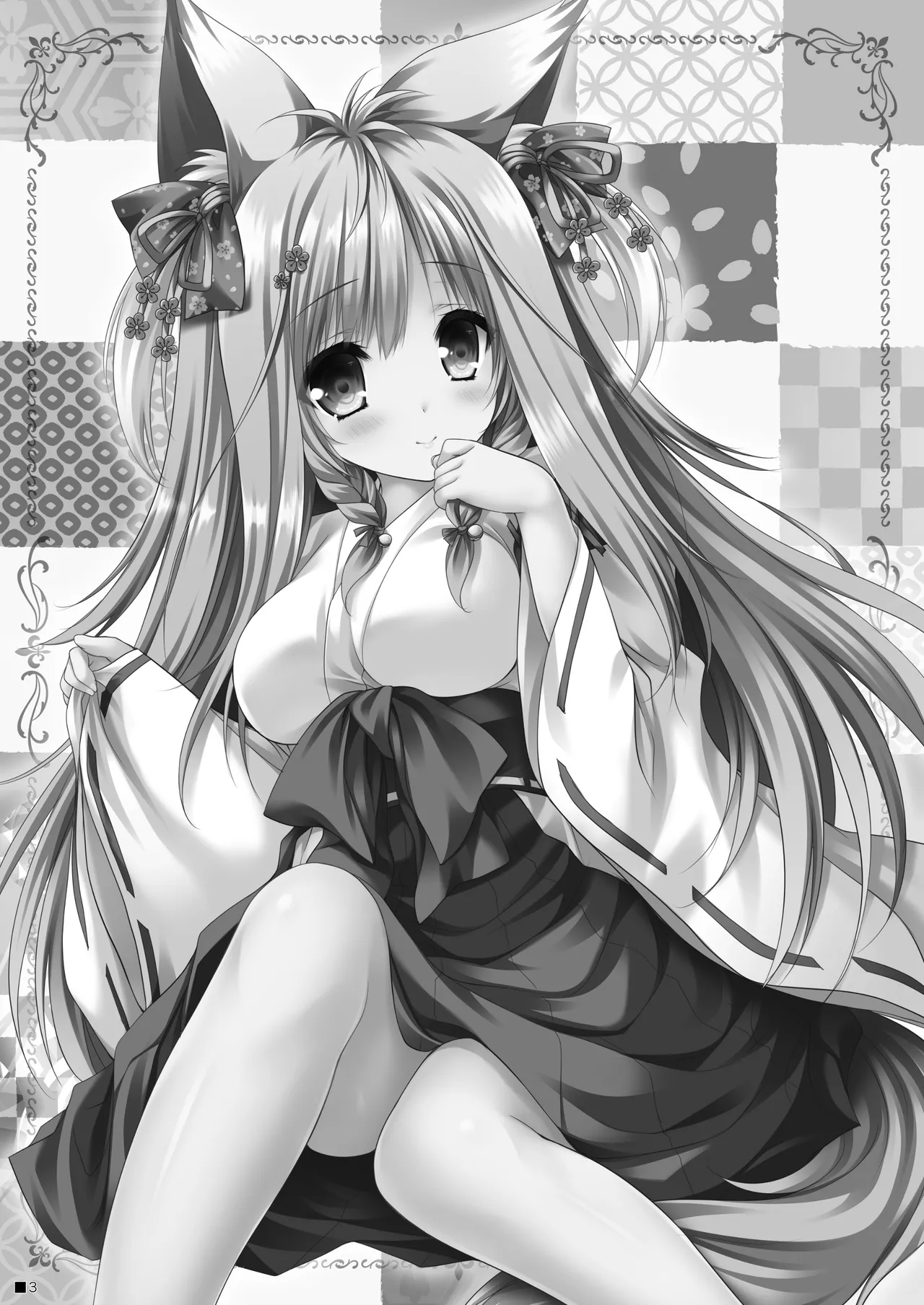 Uchi no Kemo Miko Yome ga Touto Sugiru Ken. ~Tayutama 2 no Hon~ page 2 full