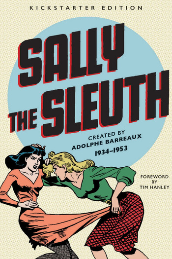 [Adolphe Barreaux] Sally the Sleuth [English] cover