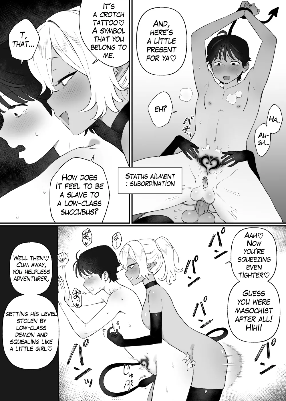 Kakyuu Inma no Dorei | A Slave of a Low-Class Succubus Ch. 1-2 page 12 full