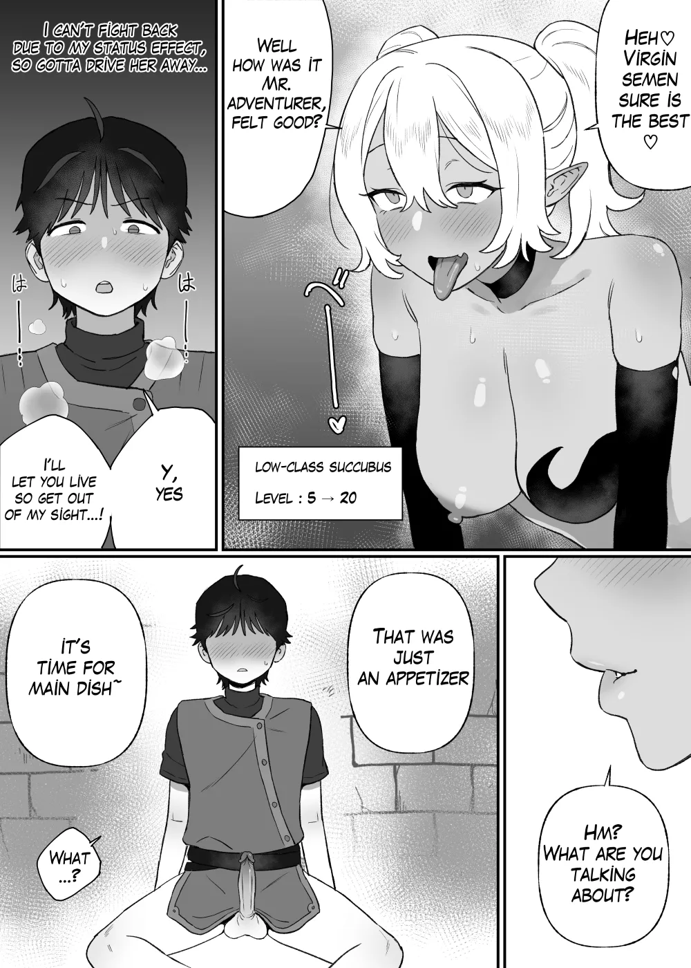 Kakyuu Inma no Dorei | A Slave of a Low-Class Succubus Ch. 1-2 page 8 full