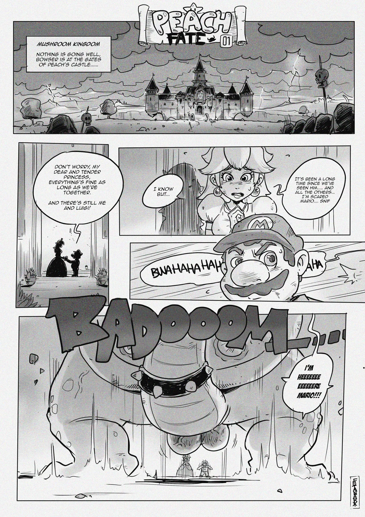 PEACH FATE 01 page 1 full