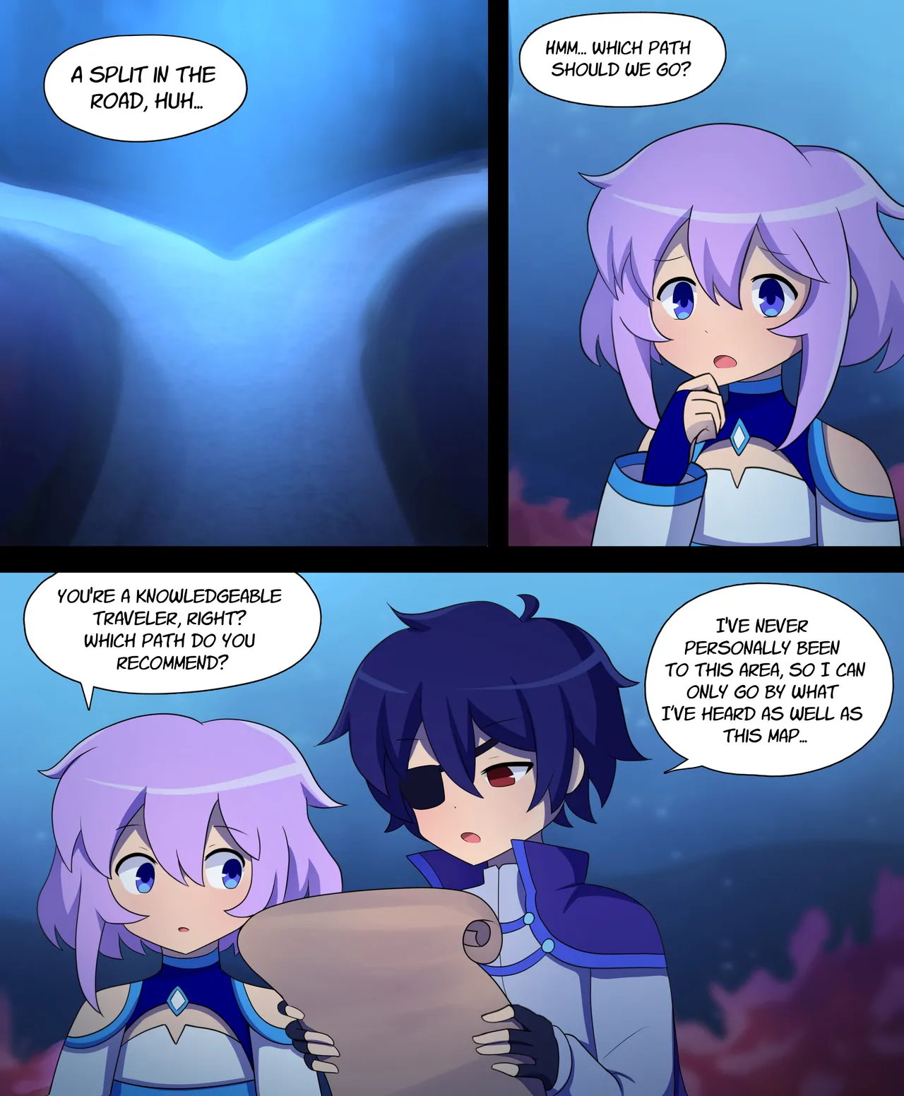 Seraph Ascent Chapter 1 With Route B : OCEAN TRENCH page 8 full