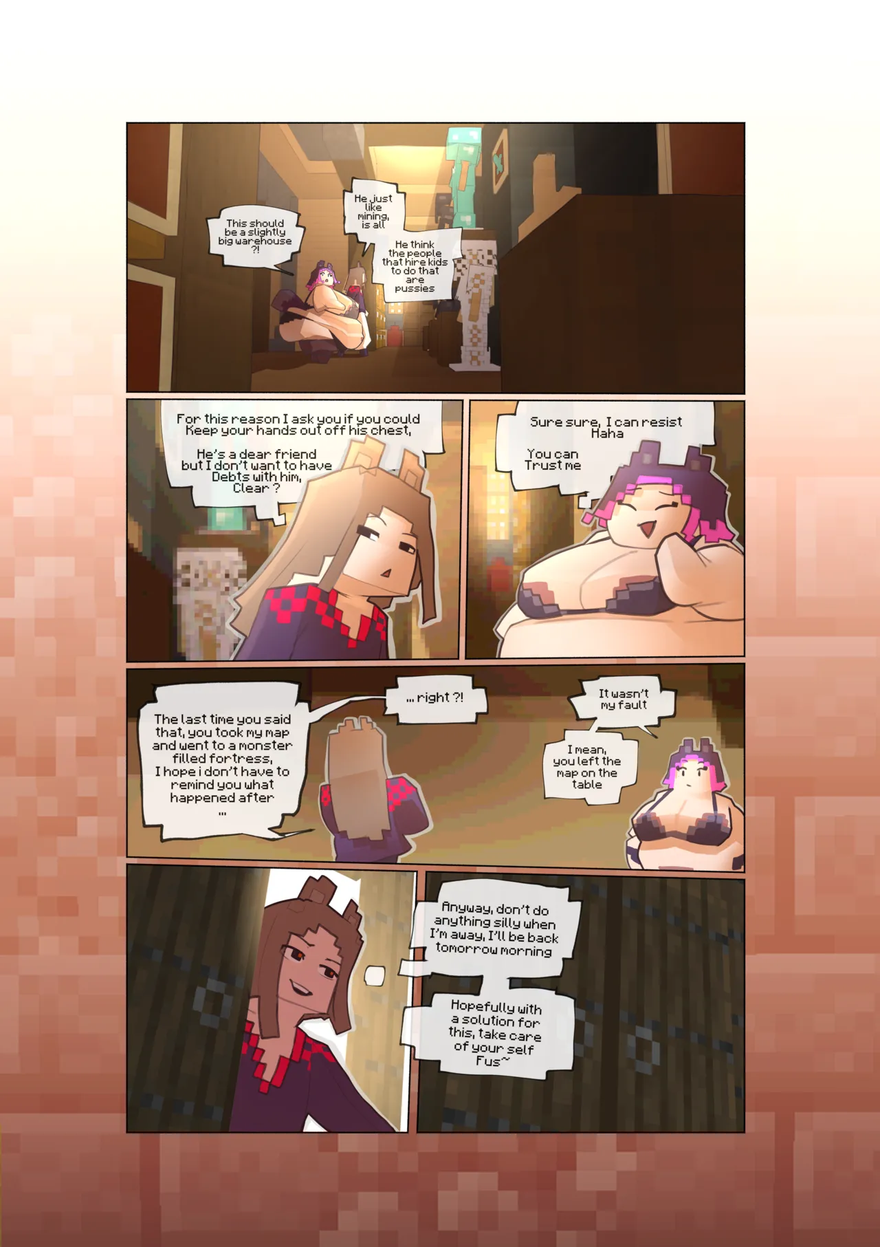 Kerfus in a Dungeon Quest page 12 full