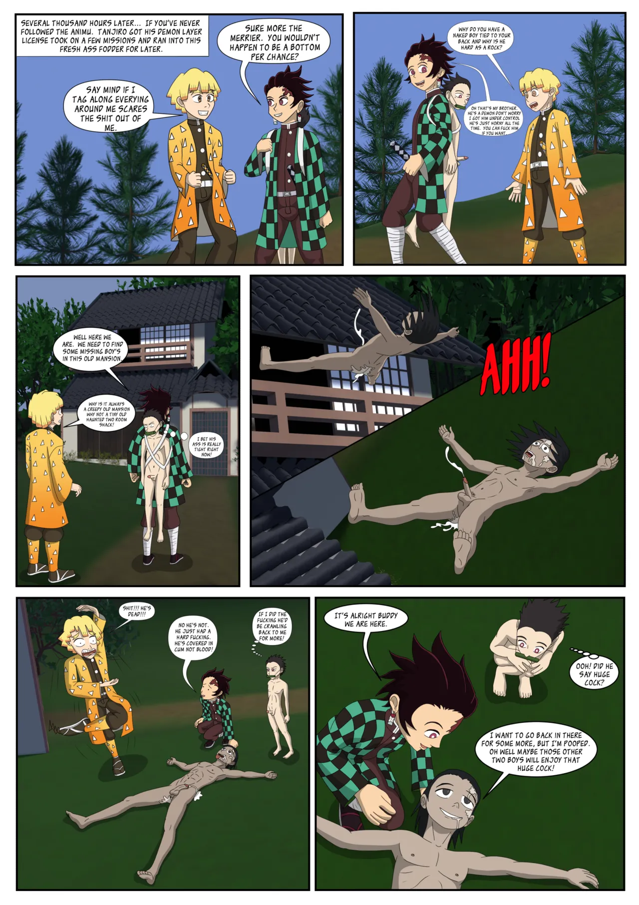 Demon Layer 2 - Cum Into My Mansion page 2 full