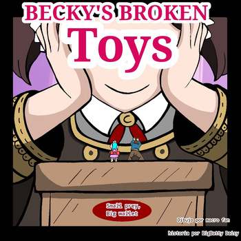 Becky's broken toys (English) cover