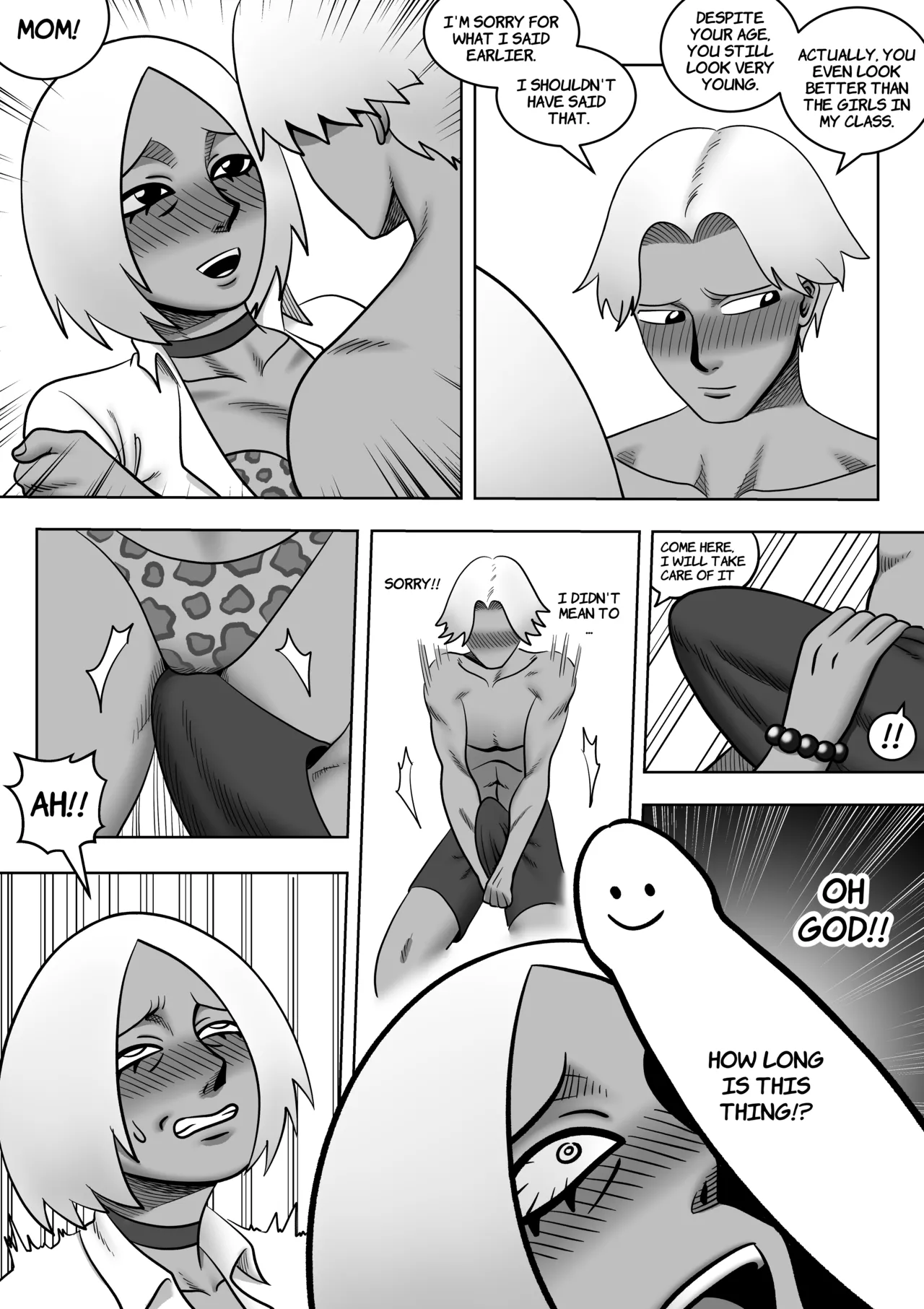 Mother and Son on a desert island #1 page 12 full
