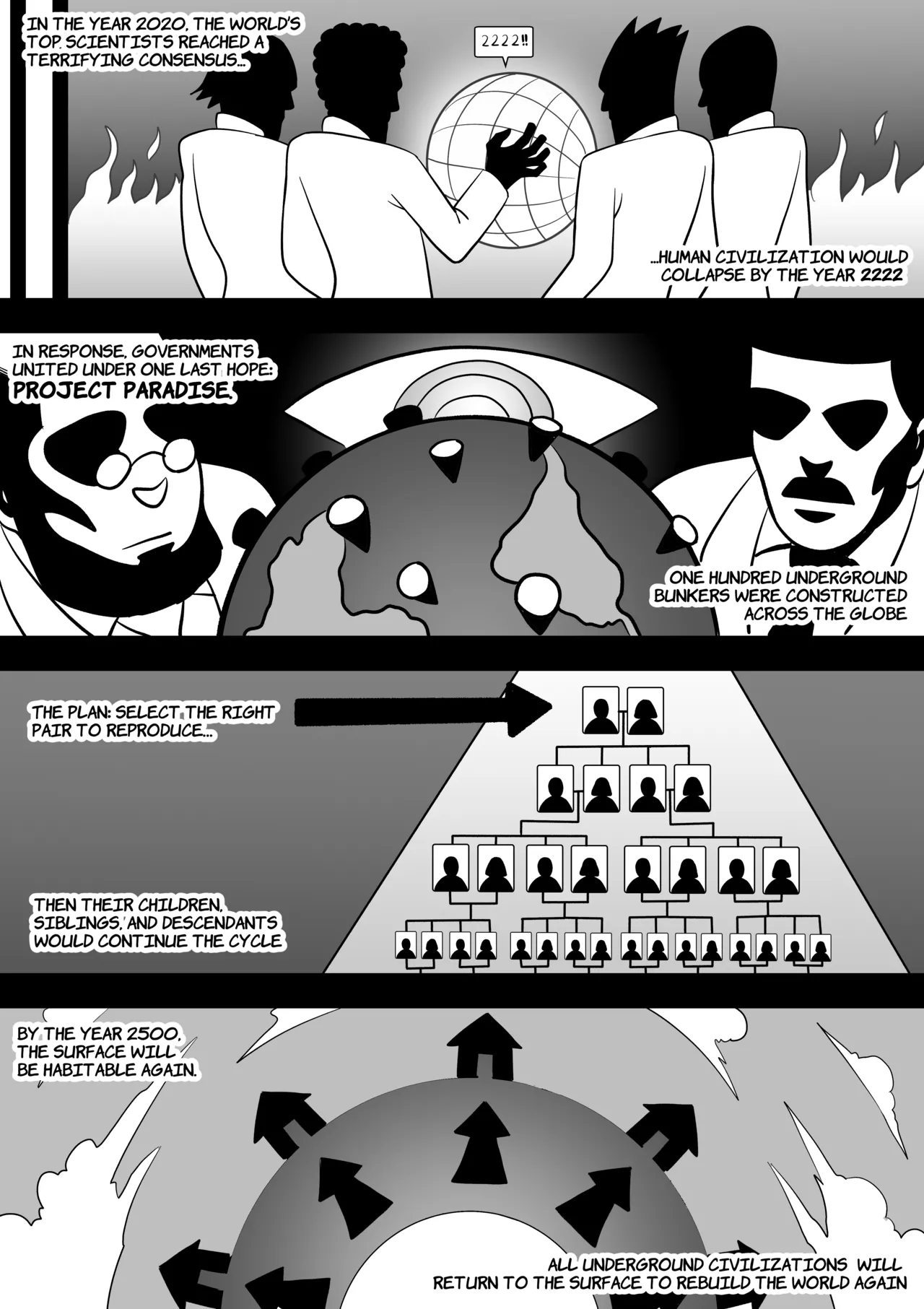 Mother and Son on a desert island #1 page 8 full