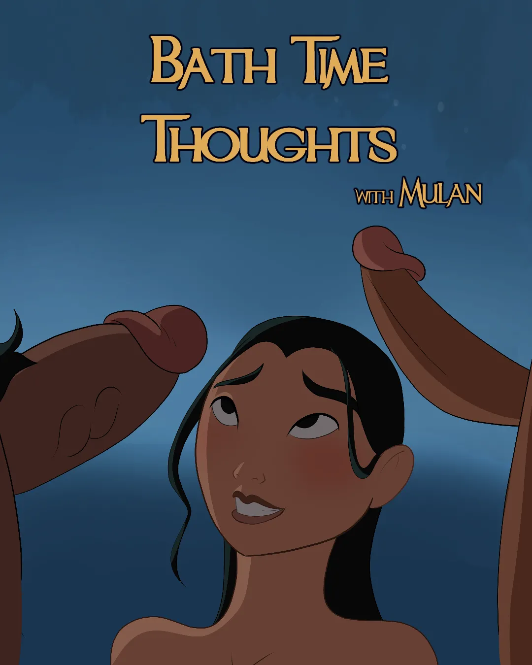 Mulan - Bath Time Thoughts with Mulan -WIP- page 1 full
