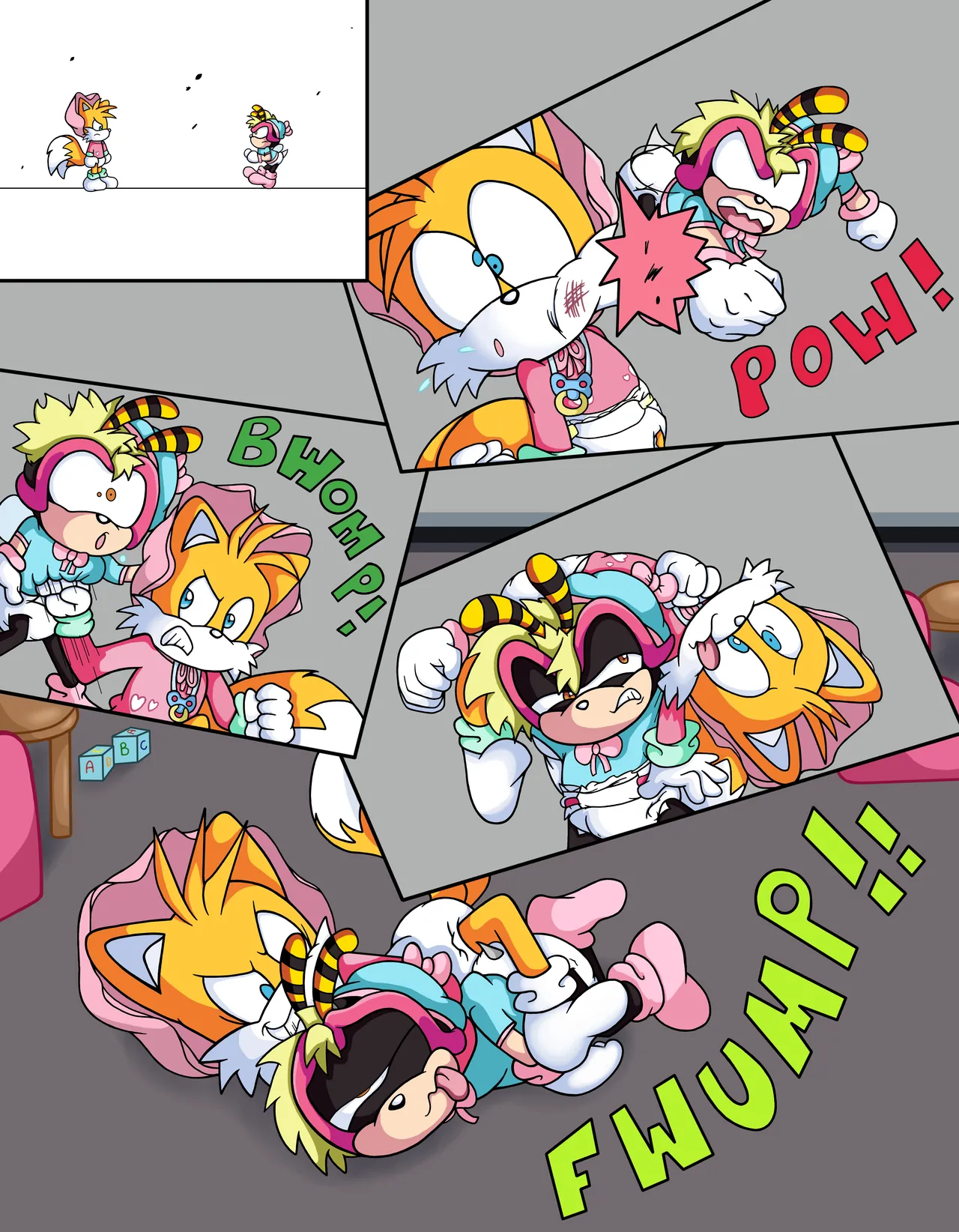 Tails and Charmy's Daycare Daze! page 5 full